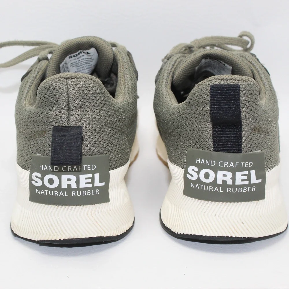 Sorel‎ Out N About III Low Waterproof Sneakers Sage Green Womens 7.5 NL4860-397
